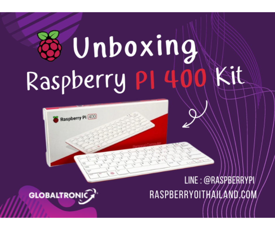 ปกบทความ Unboxing Raspberry Pi 400 Kit