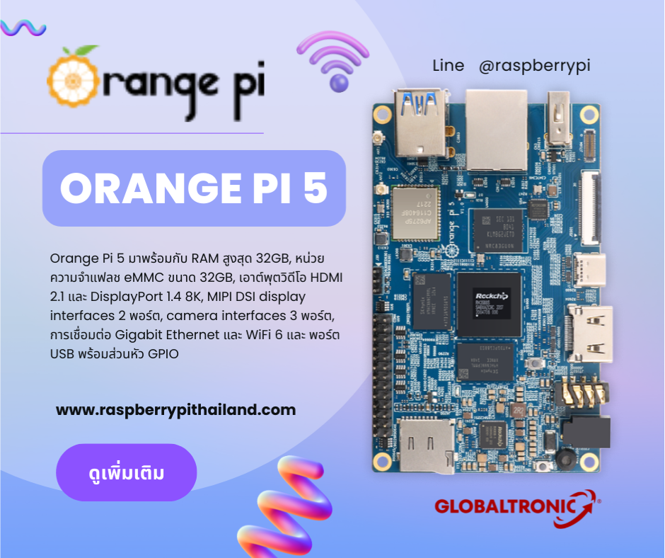 ปกบทความ Orange Pi 5 RAM 32GB