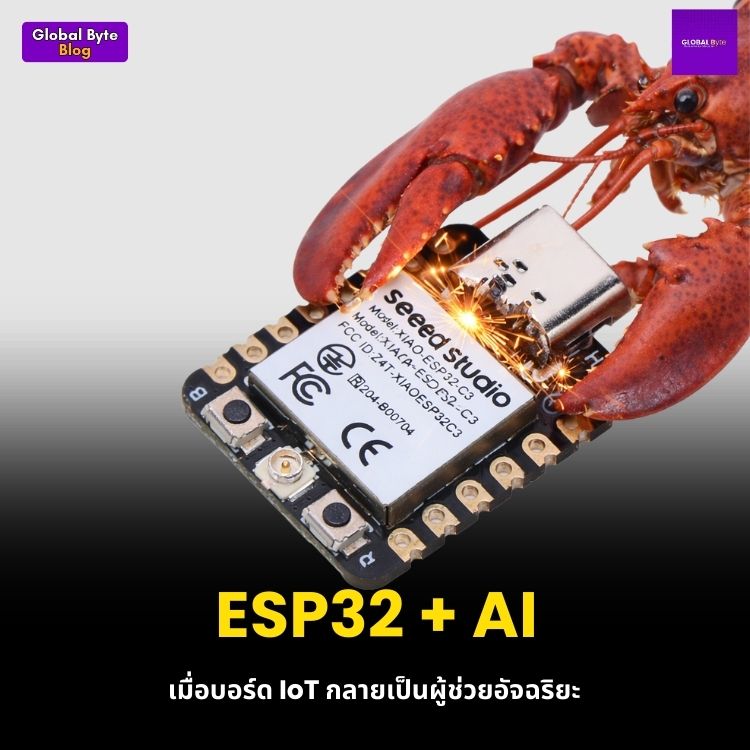 ESP32 + AI: เมื่อบอร์ด IoT กลายเป็นผู้ช่วยอัจฉริยะ