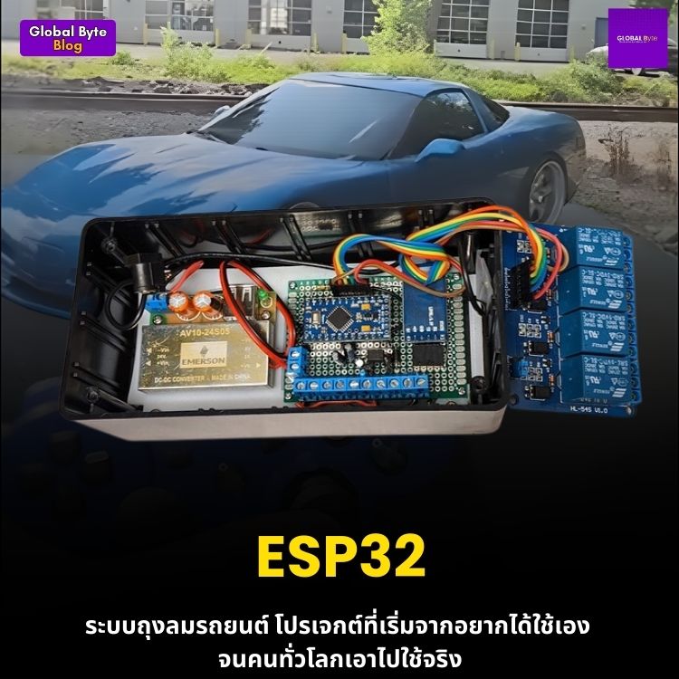 ระบบถุงลมช่วงล่างรถยนต์ด้วย OASMan Project