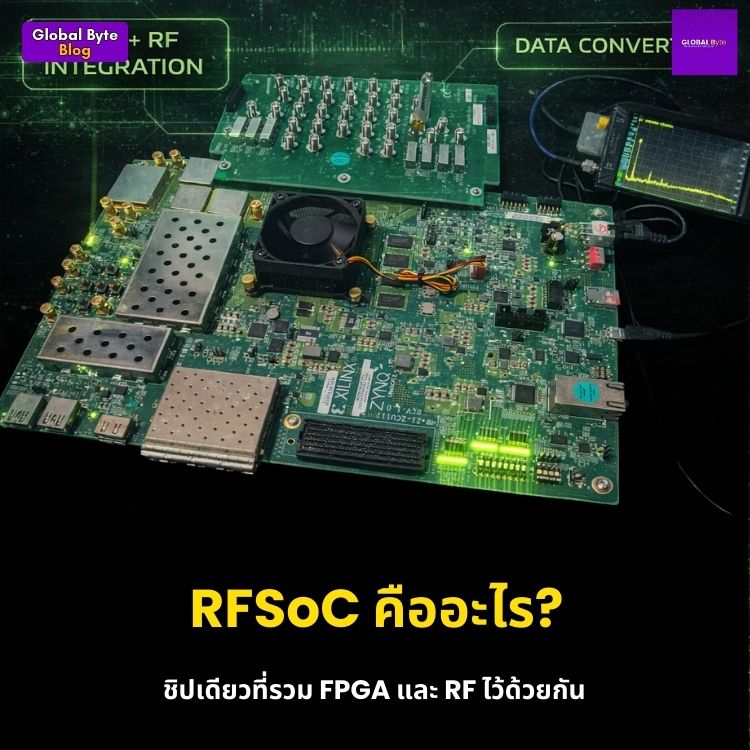 เจาะลึก RFSoC: สร้างสัญญาณคลื่นวิทยุระดับกิกะเฮิรตซ์ด้วย ZCU111