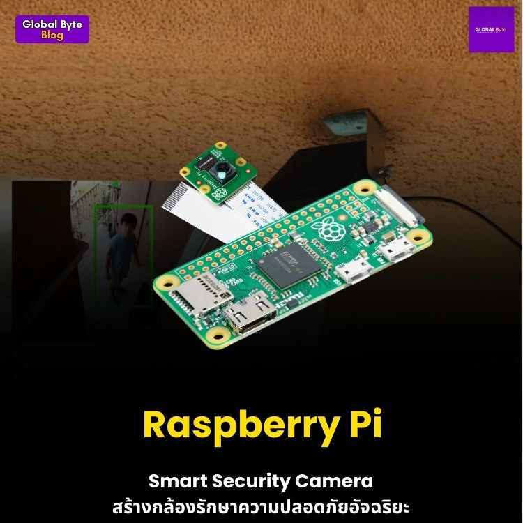 สร้าง Smart Security Camera ด้วย Raspberry Pi Zero พร้อมระบบ AI ตรวจจับคน