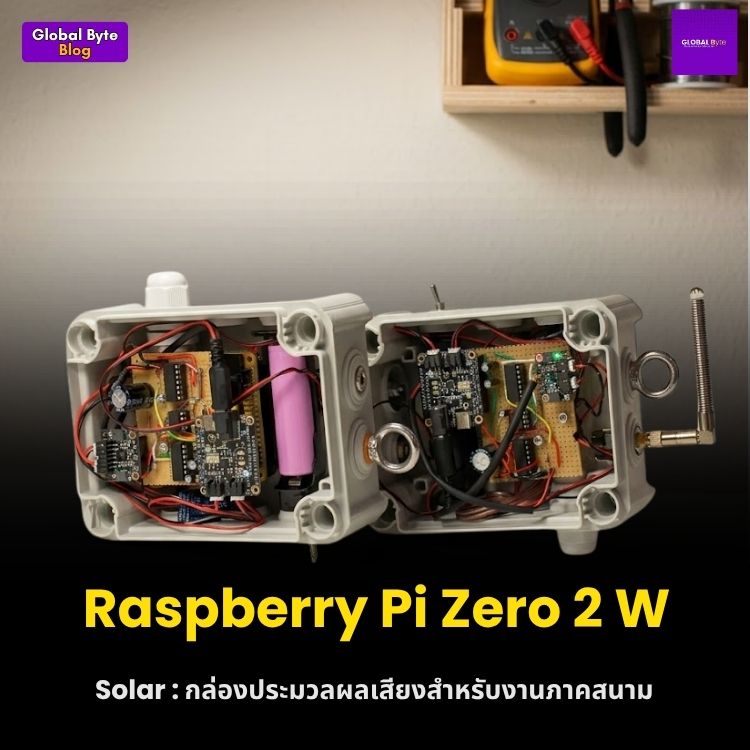 สร้างระบบดักฟังเสียงธรรมชาติพลังงานแสงอาทิตย์ด้วย Raspberry Pi (ปล่อยป่าได้ แบตไม่พัง!)