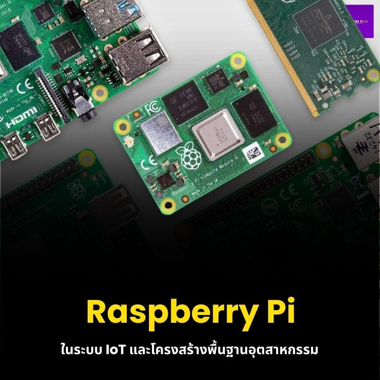 Raspberry Pi ในระบบ IoT และโครงสร้างพื้นฐานอุตสาหกรรม