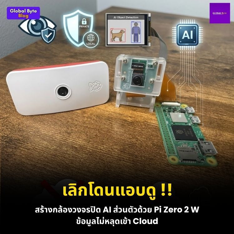 ประกอบกล้องวงจรปิดสุดล้ำ! ปลอดภัยขั้นสุดด้วย Raspberry Pi Zero 2W และ Secluso