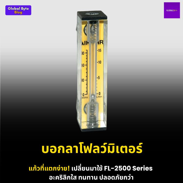 ทำความรู้จัก FL-2500 Series: ชุดโฟลว์มิเตอร์วัดอัตราการไหลสุดคุ้มค่า เปลี่ยนสเกลได้ดั่งใจ!