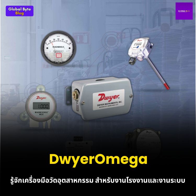 รู้จักเครื่องมือวัดอุตสาหกรรม DwyerOmega สำหรับงานโรงงานและงานระบบ
