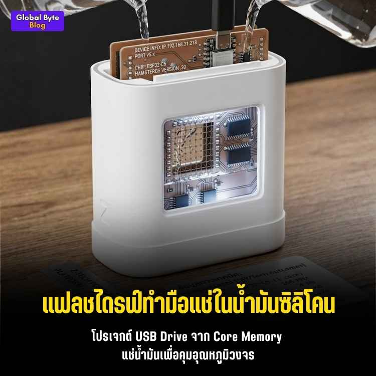 แหกกฎเทคโนโลยี! ทำแฟลชไดรฟ์ USB สุดคลาสสิกด้วย Core Memory 64-bit