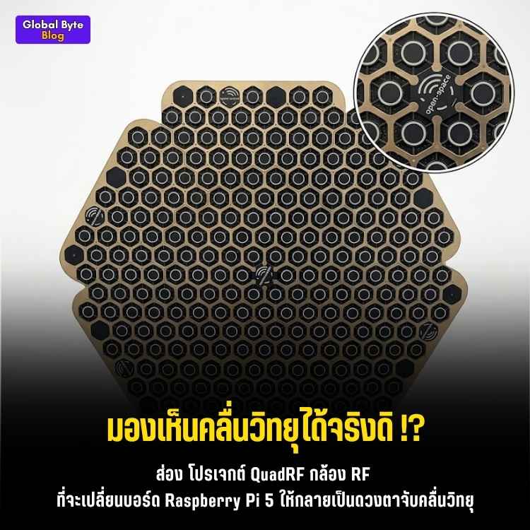 มองโลกให้เป็นคลื่นวิทยุ! ส่องทะลุมิติด้วยเรดาร์ "QuadRF" สุดตึง