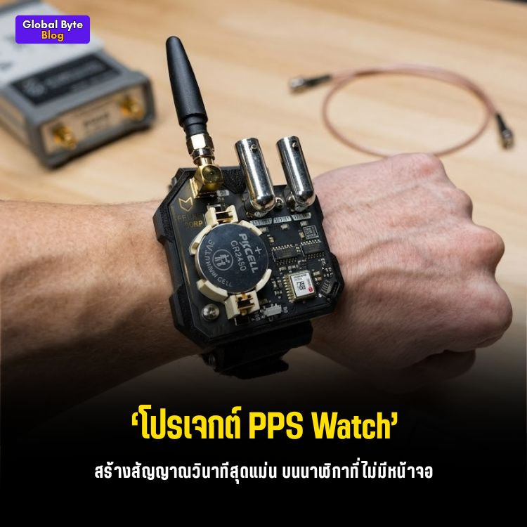 สร้าง PPS Watch นาฬิกาโคตรแม่น... แต่บอกเวลาไม่ได้!