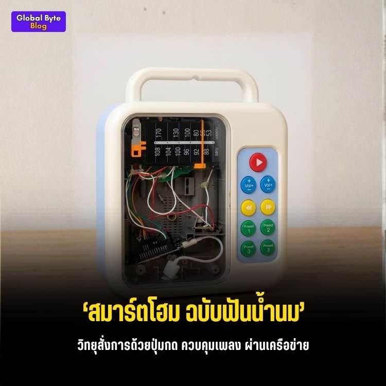 แฮกวิทยุเก่า! ทำตู้เพลงส่วนตัวให้ลูกน้อยด้วย ESP32 (Radio-Gaga)