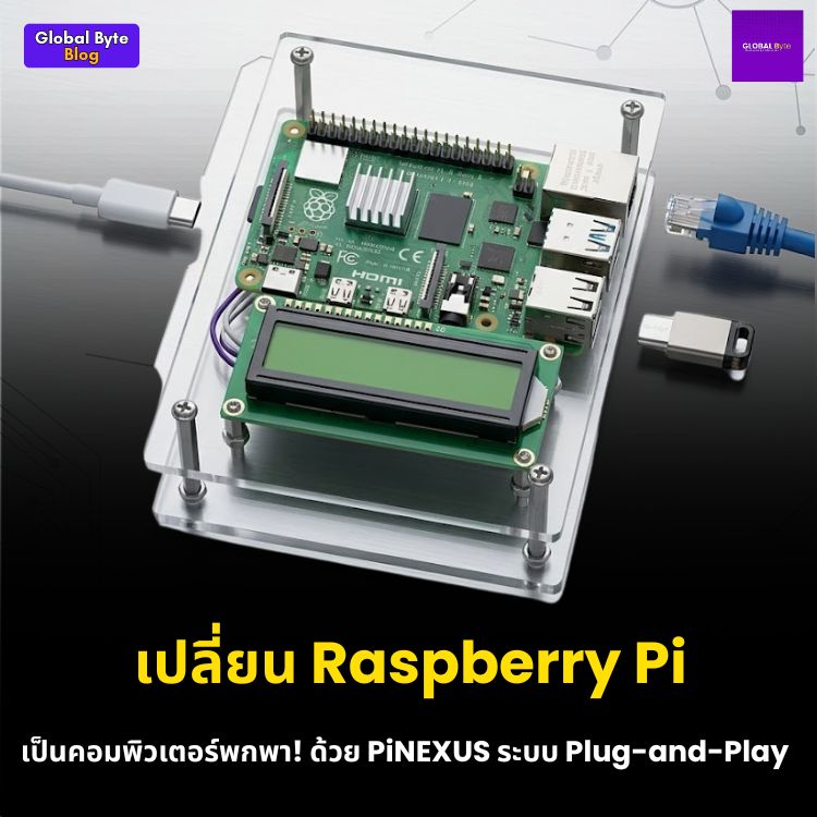 สร้างแชทบอท AI ส่วนตัวแบบไม่ง้อเน็ต! เปลี่ยน Raspberry Pi เป็นเซิร์ฟเวอร์ PiNEXUS 🧠🤖