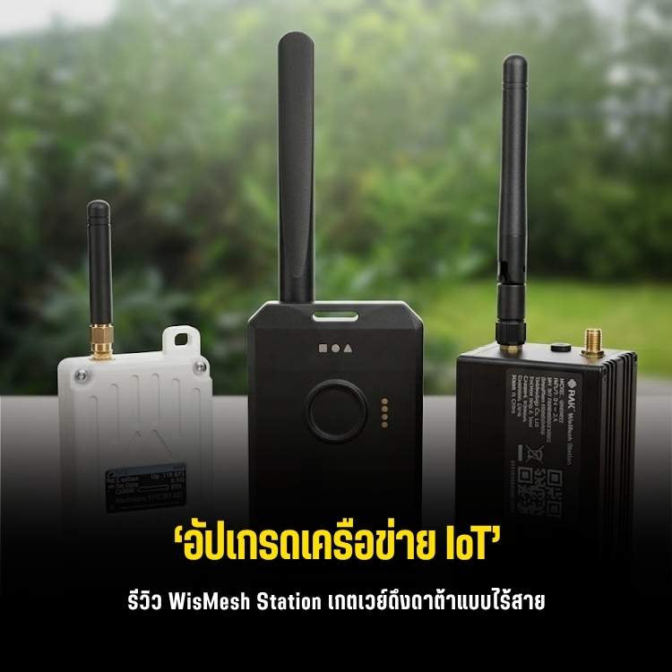 รีวิวจัดเต็ม! WisMesh Station เกตเวย์ Meshtastic สุดโหดบนบอร์ด Pi 4