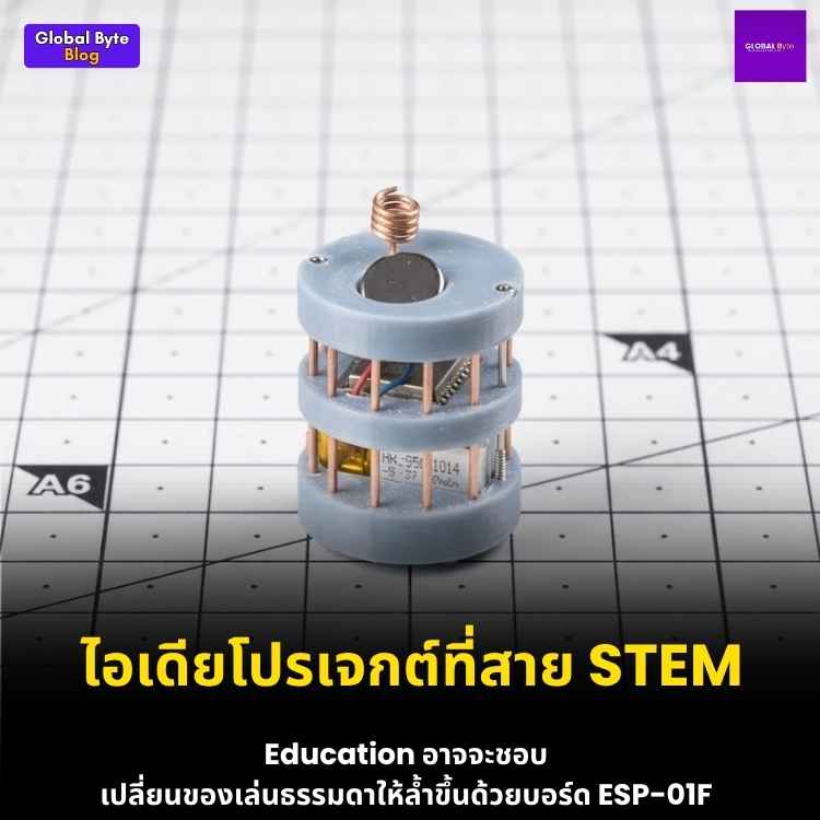 สุดเจ๋ง! หุ่นยนต์สั่น (Vibrobot) ที่บังคับทิศทางได้ด้วยมอเตอร์เพียงตัวเดียว
