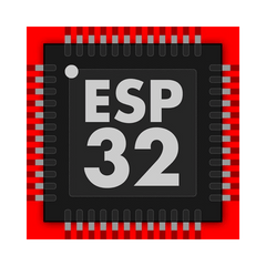 ESP32 microcontroller chip, ideal for IoT and smart home projects with Wi-Fi and Bluetooth capabilities.