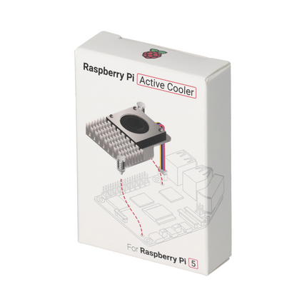 กล่อง Raspberry Pi 5 Active cooler