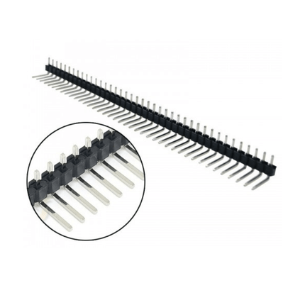 Pin Header Single Row 40 Pin หัวตรงตัวผู้