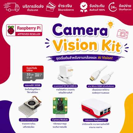 บริษัท โกลบอลโทรนิค อินเตอร์เทรด จำกัด Camera_Vision_Kit