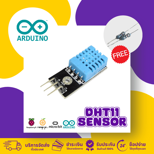 DHT11 Humidity and Temperature sensor For Arduino Nodemcu ESP32