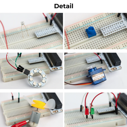 เซ็นเซอร์และโมดูลใน Micro:bit Starter Kit