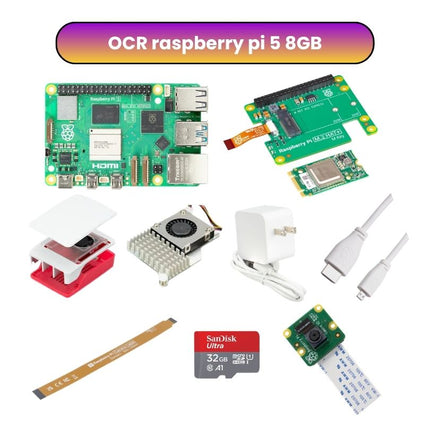 Project OCR Raspberry Pi 5 8GB - บริษัท โกลบอลโทรนิค อินเตอร์เทรด จํากัด