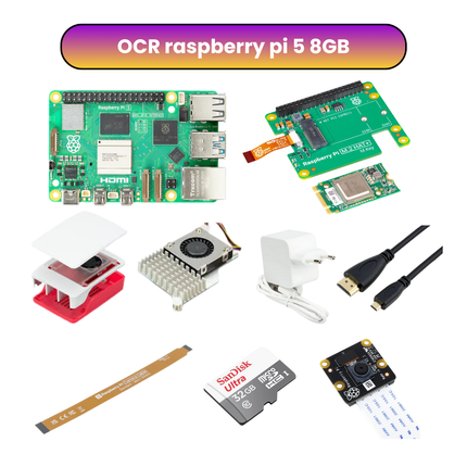 อุปกรณ์สำหรับ Project OCR Raspberry Pi 5