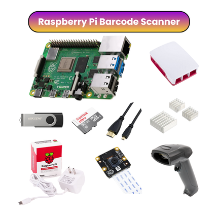 อุปกรณ์สำหรับ Project Raspberry Pi Barcode Scanner