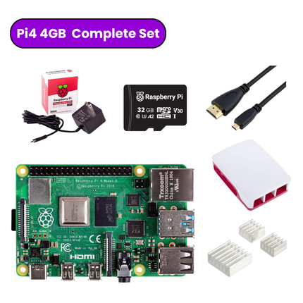 Official Raspberry Pi 4 4GB Set