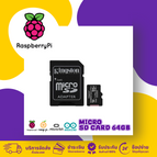 64GB Kington (Excluding Raspberry Pi OS)