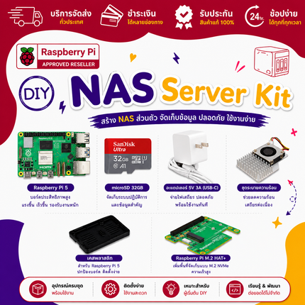 บริษัท โกลบอลโทรนิค อินเตอร์เทรด จำกัด - NAS_Server_Kit