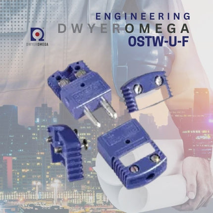 OMEGA - OSTW-U-F - Thermocouple Connector, Receptacle, Type B, OSTW Series