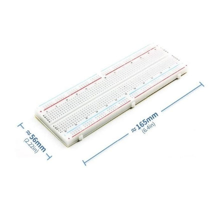 Breadboard 830 รู for Raspberry Pi และ arduino - บริษัท โกลบอลโทรนิค อินเตอร์เทรด จํากัด