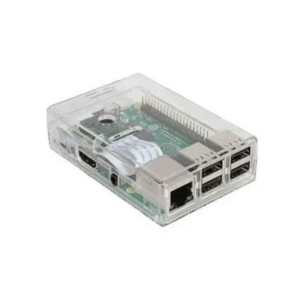 Case CLEAR ENCLOSURE FOR RASPBERRY PI3 B+, PI 3, 2 & B+ - บริษัท โกลบอลโทรนิค อินเตอร์เทรด จํากัด