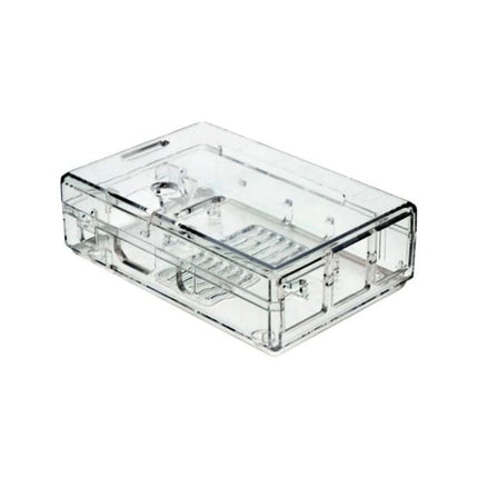 Case CLEAR ENCLOSURE FOR RASPBERRY PI3 B+, PI 3, 2 & B+ - บริษัท โกลบอลโทรนิค อินเตอร์เทรด จํากัด