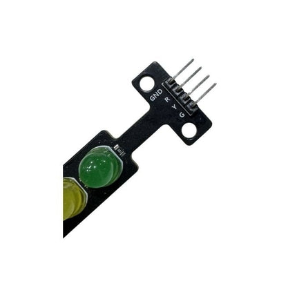 โมดูลไฟ LED 3 สีในบอร์ดเดียว - 5V Mini Traffic Light LED Display Module - บริษัท โกลบอลโทรนิค อินเตอร์เทรด จํากัด