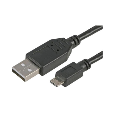 Micro USB B to USB A Male to Male Lead, 1m Black - บริษัท โกลบอลโทรนิค อินเตอร์เทรด จํากัด