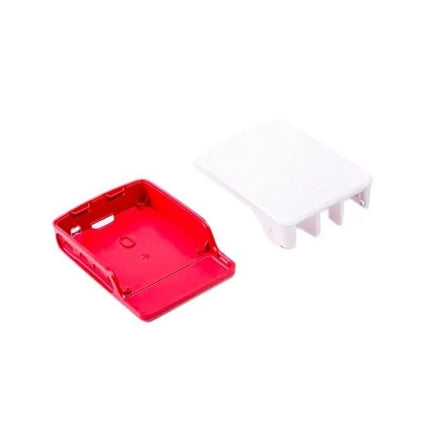 Official Raspberry Pi 4 Case (Red - White) - บริษัท โกลบอลโทรนิค อินเตอร์เทรด จํากัด