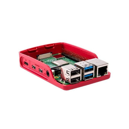 Official Raspberry Pi 4 Case (Red - White) - บริษัท โกลบอลโทรนิค อินเตอร์เทรด จํากัด