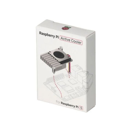 Official Raspberry Pi 5 Active cooler - บริษัท โกลบอลโทรนิค อินเตอร์เทรด จํากัด