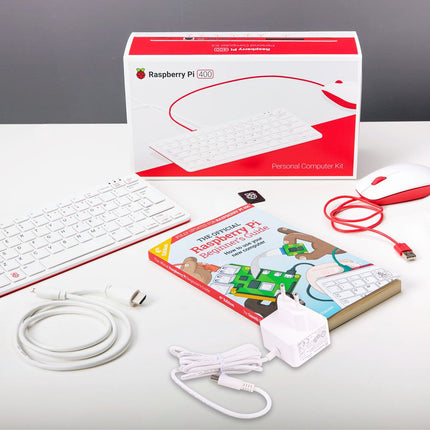 Raspberry Pi 400 EU Set US Keyboard EU Plug